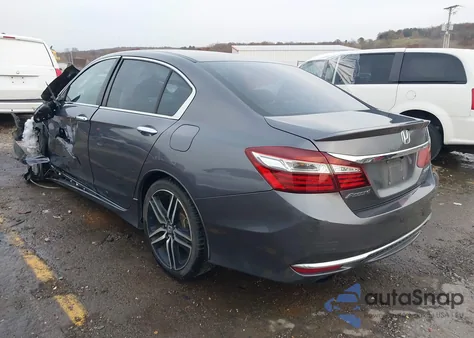 2016 Honda Accord Sport from USA, damaged, VIN 1HGCR2F53GA114565
